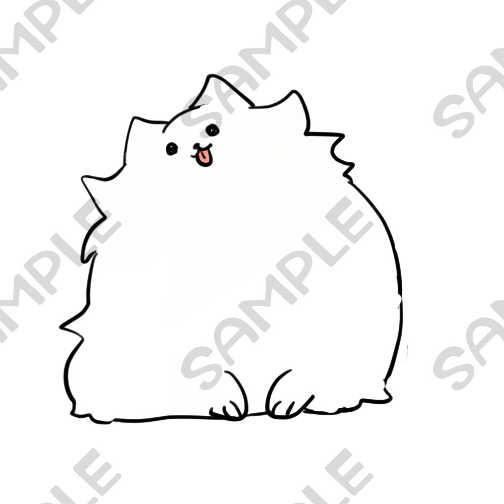 ゆるポメラニアン10種