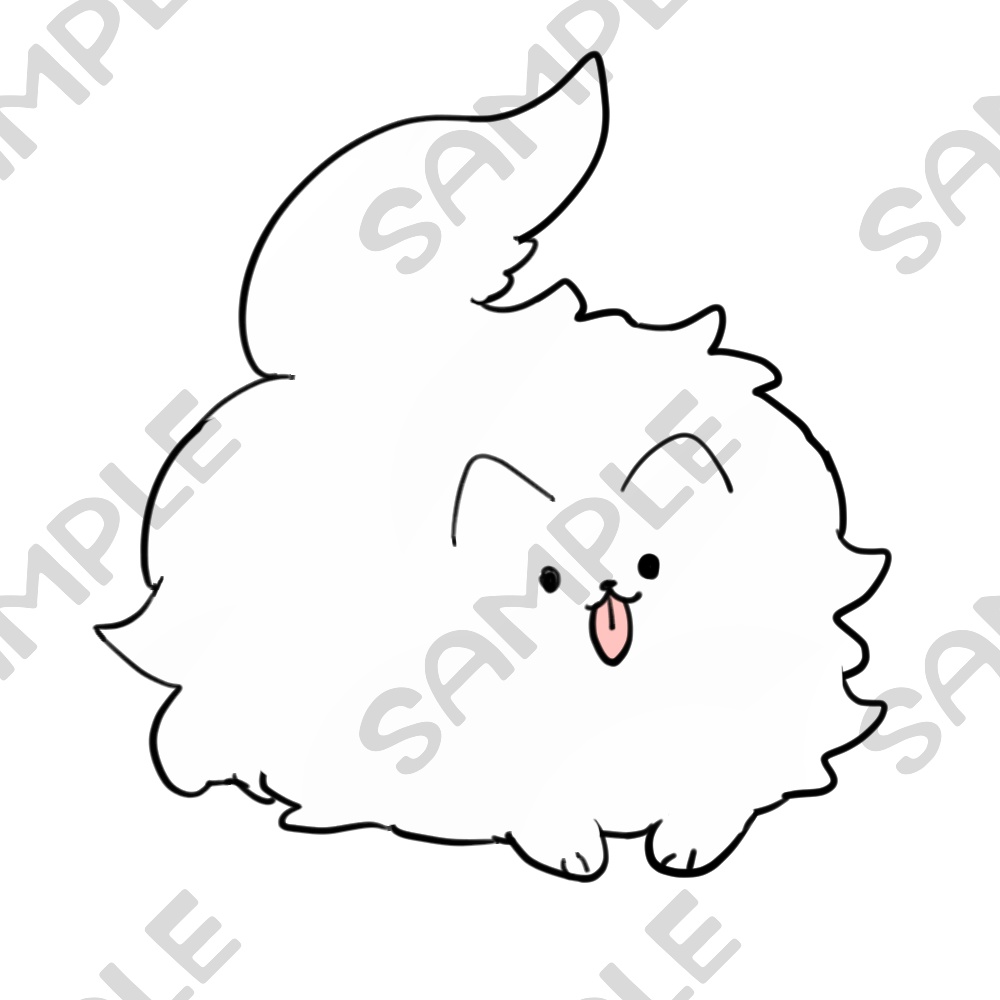 ゆるポメラニアン10種