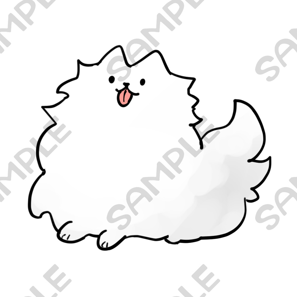 ゆるポメラニアン10種