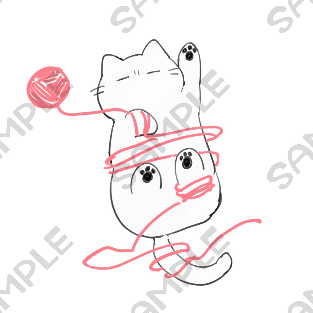 いたずらねこ10種類