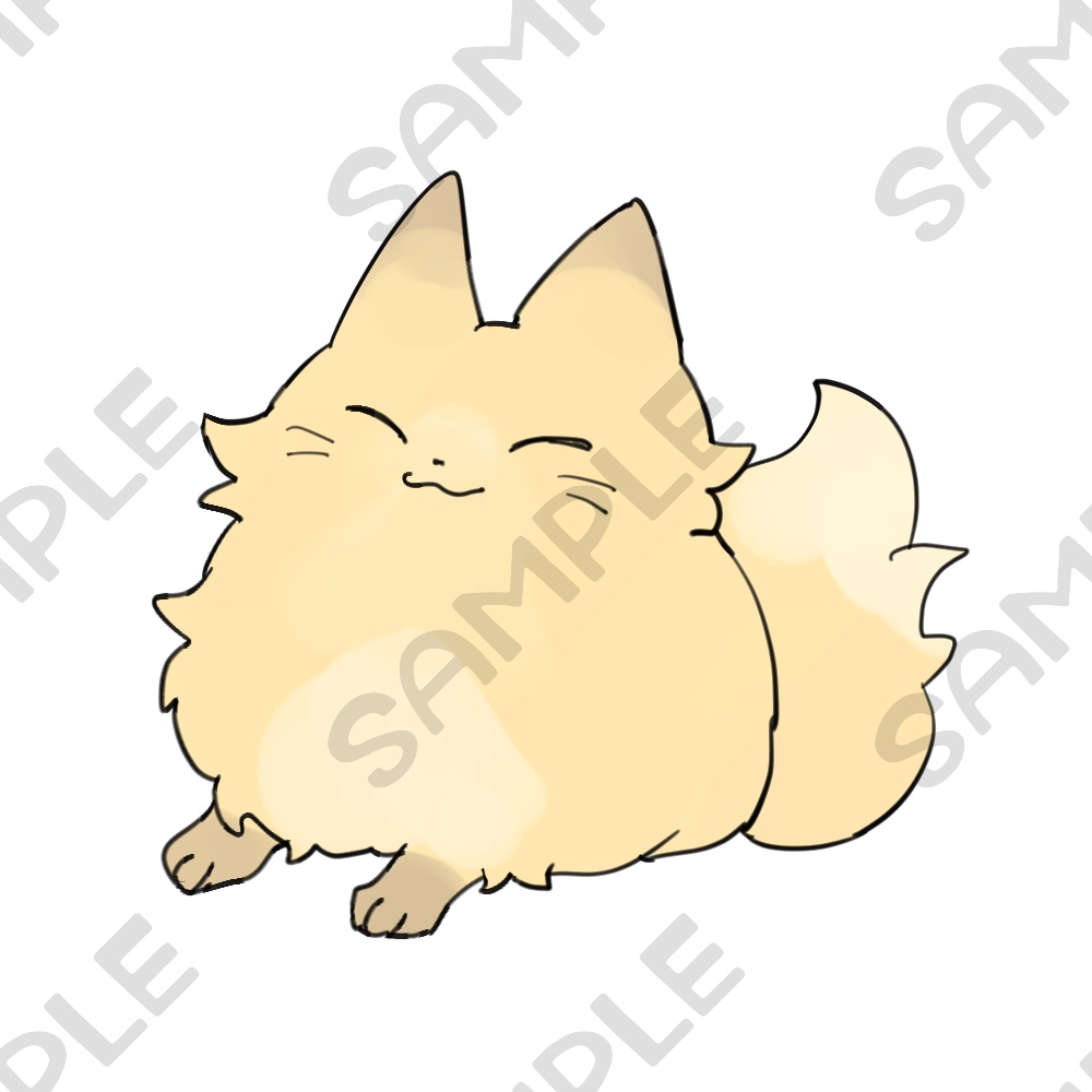 ゆるい狐2【10種類】