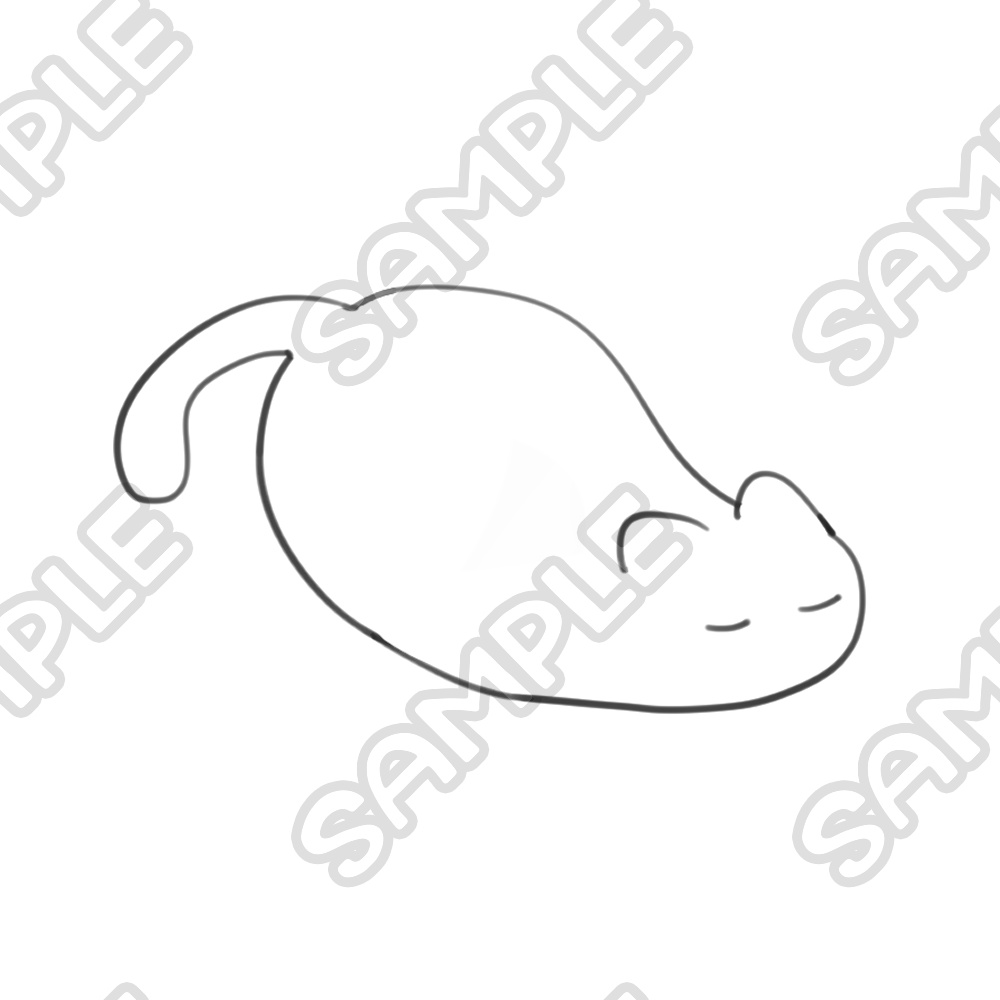 溶けるねこ 10種類