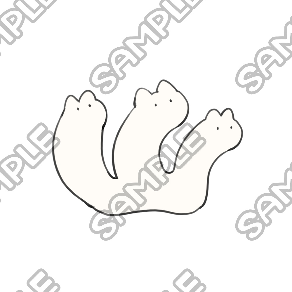 にょろにょろねこ 10種類