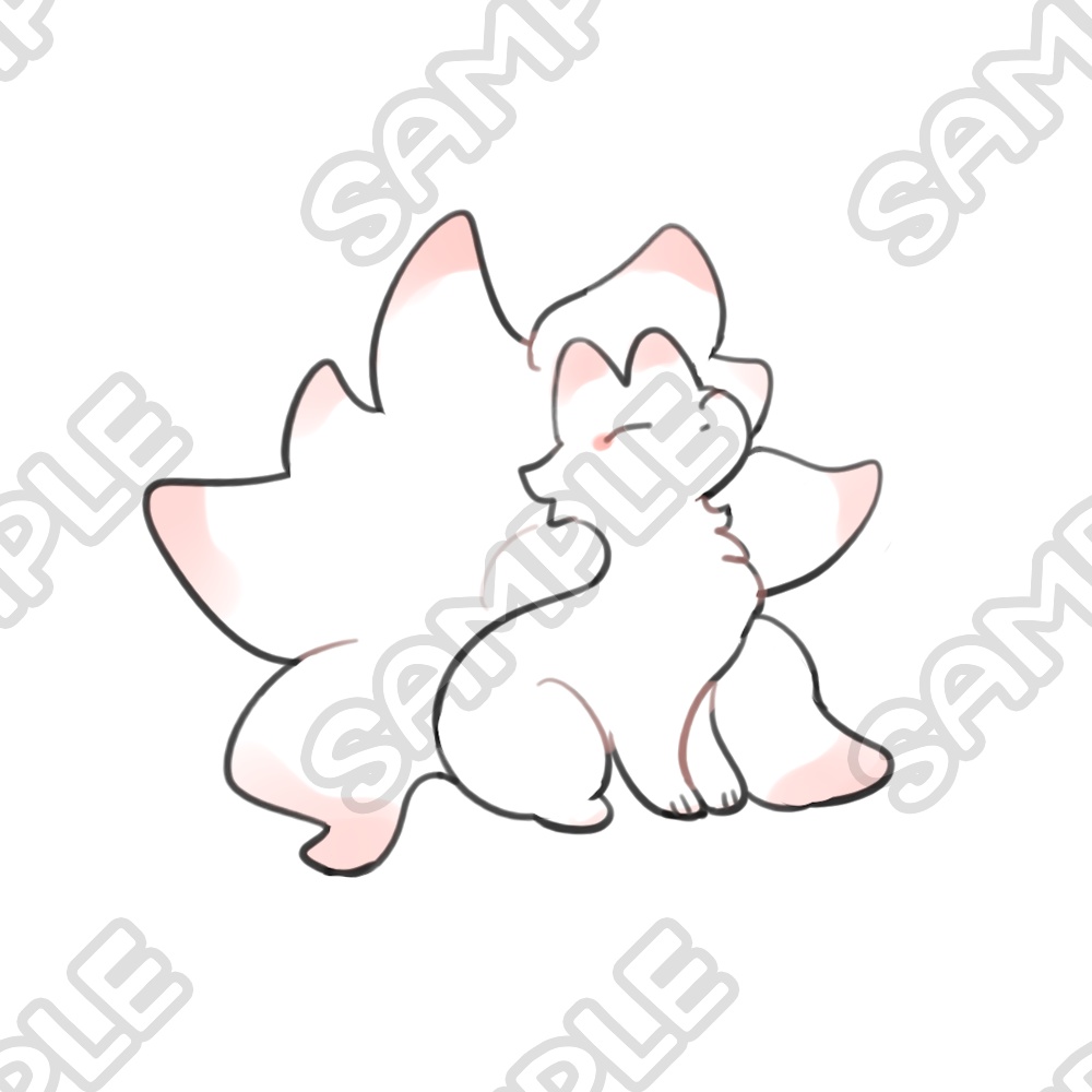 ミニ九尾 8種類