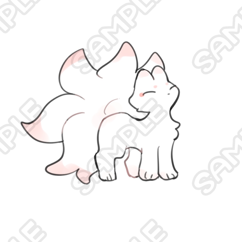 ミニ九尾 8種類