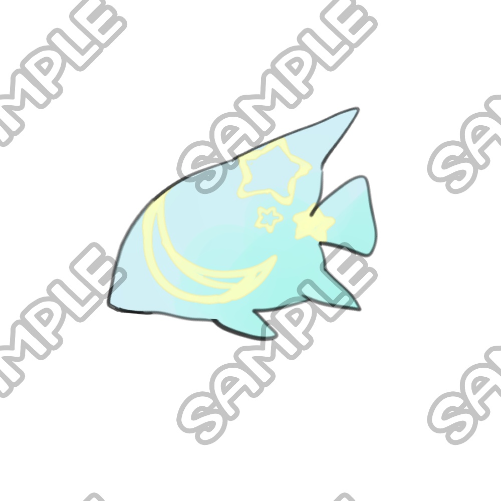 星空×海の生き物 10種