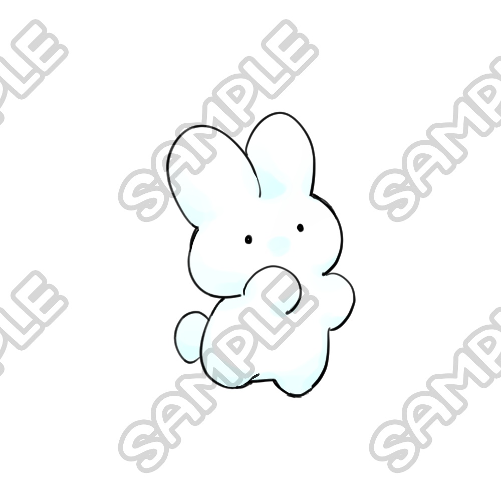 ゆるうさぎ12種類