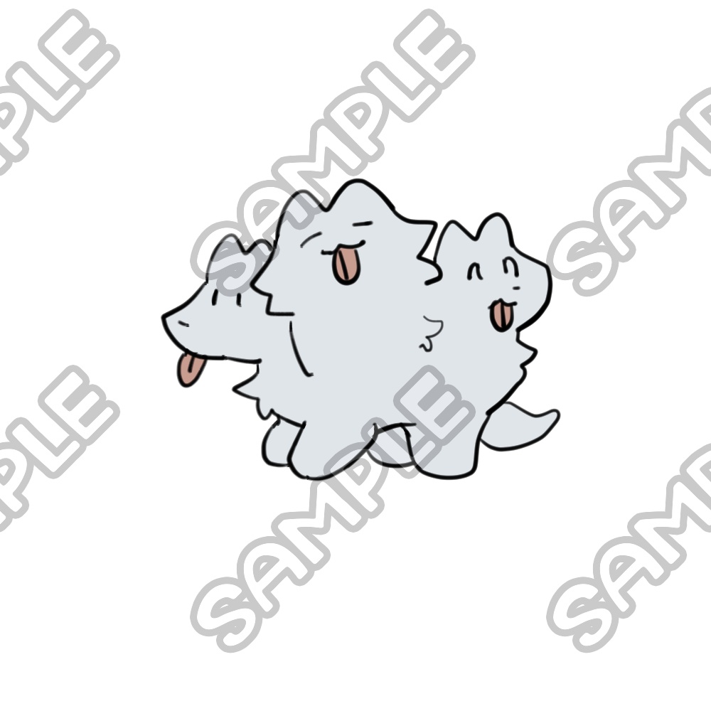 ゆるケルベロス 8種