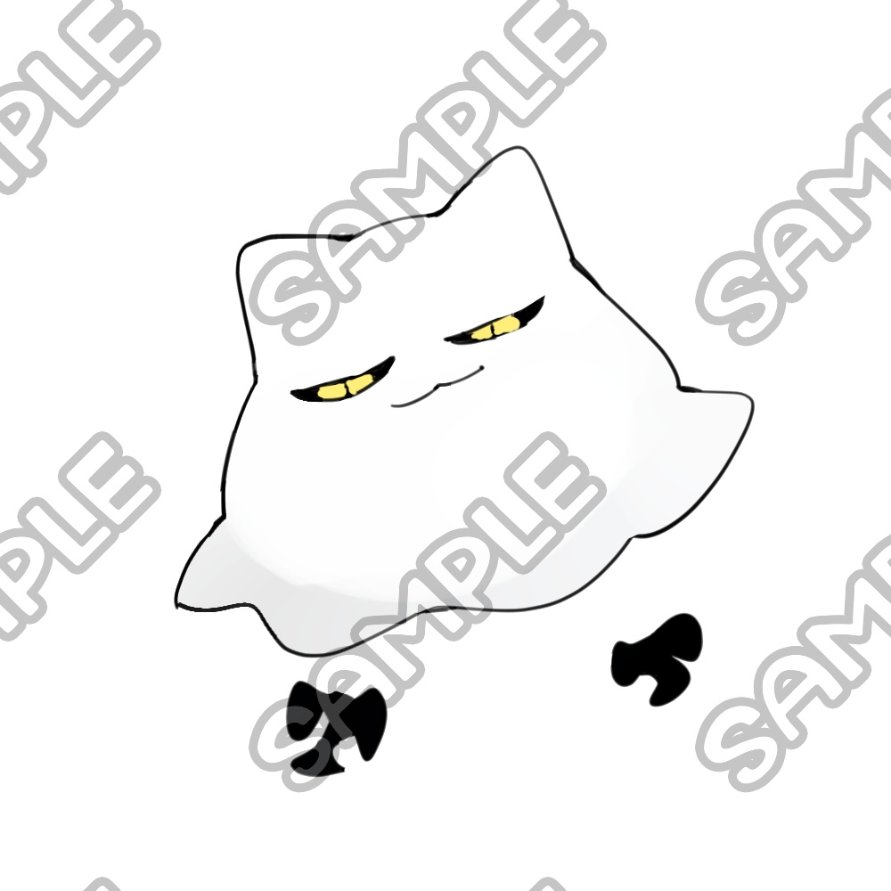 おばけねこ10種類