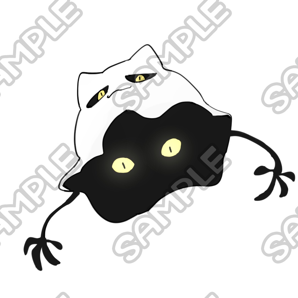 おばけねこ10種類