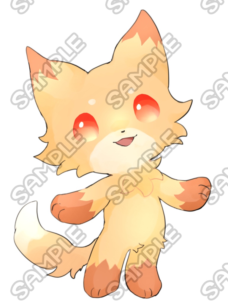 狐【表情8種類】