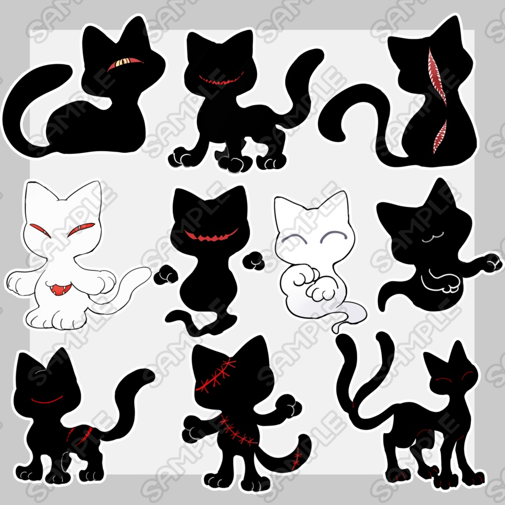 猫の魔物【10種類】