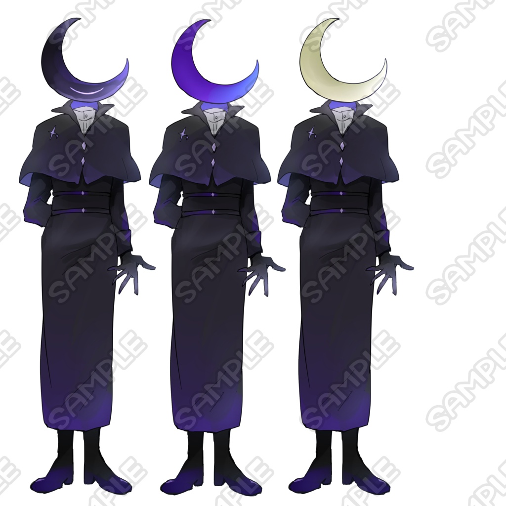 月の人外さん【6種類】