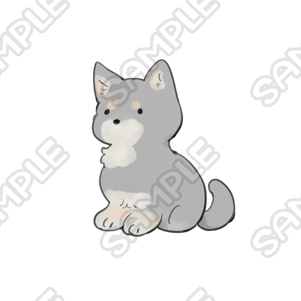 デフォルメ犬【13種類】