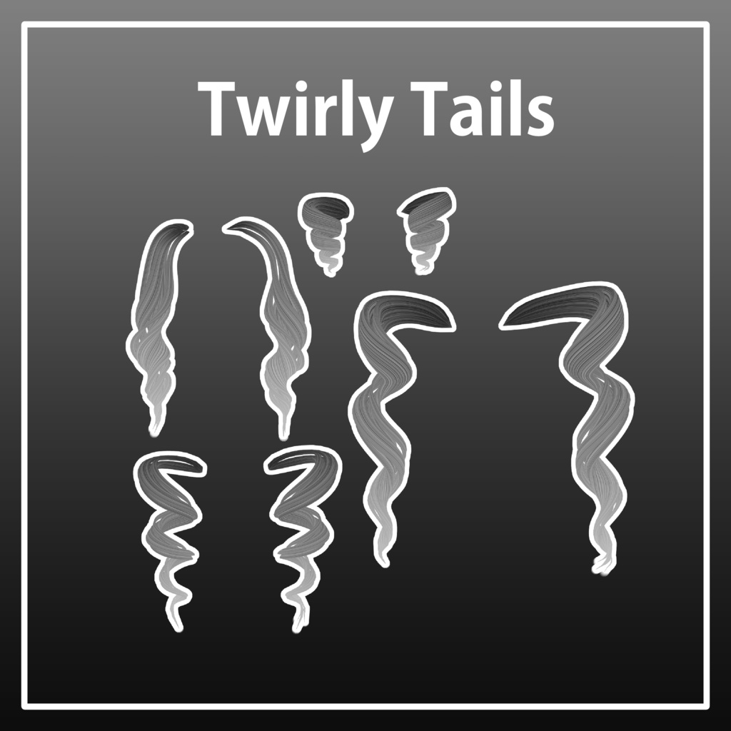 [3Dモデル] Twirly Tails Package