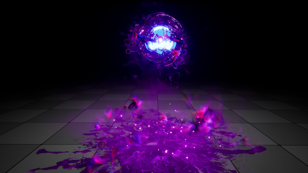 【UE5】毒エフェクトセット