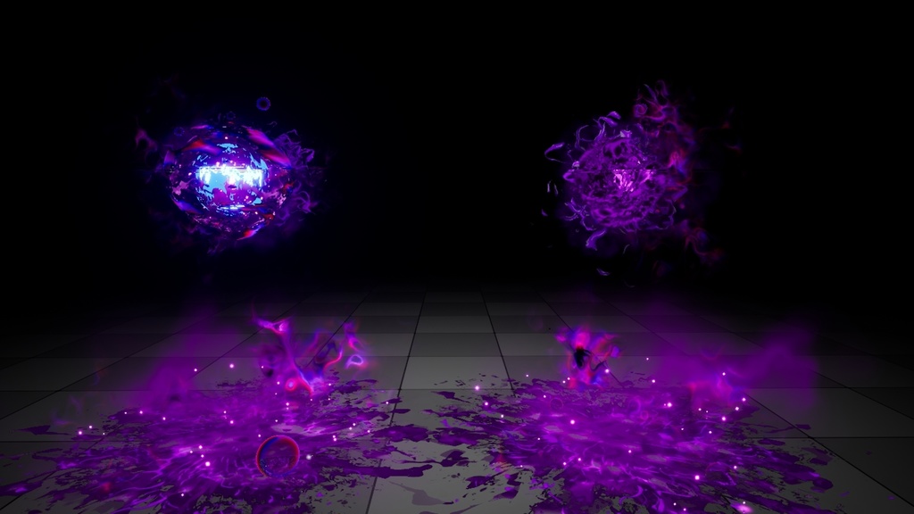 【UE5】毒エフェクトセット