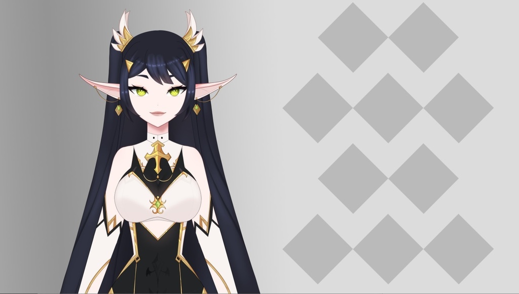 Angel / Elf Live2d Vtuber Model