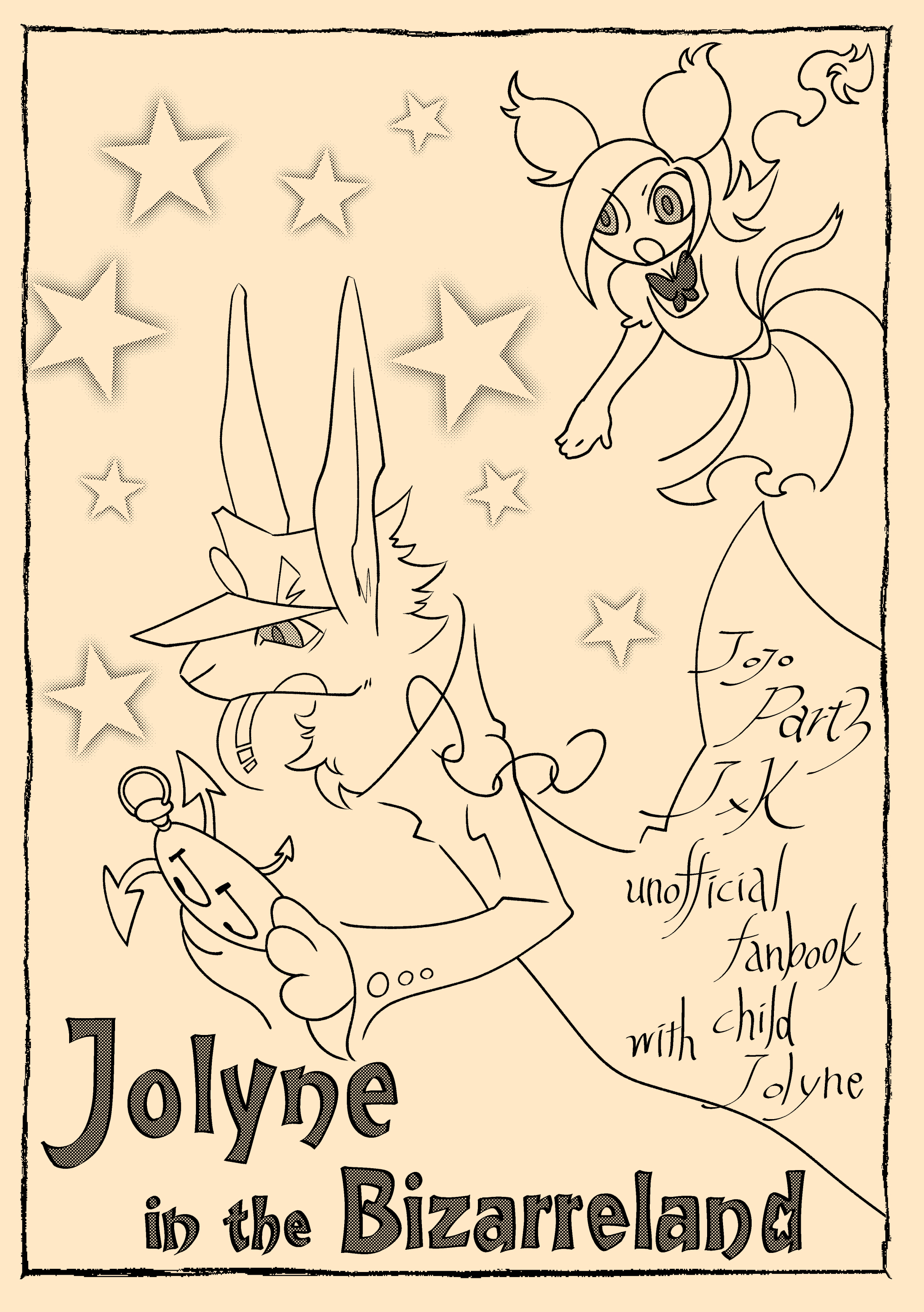 承花同人誌「Jolyne in the Bi...