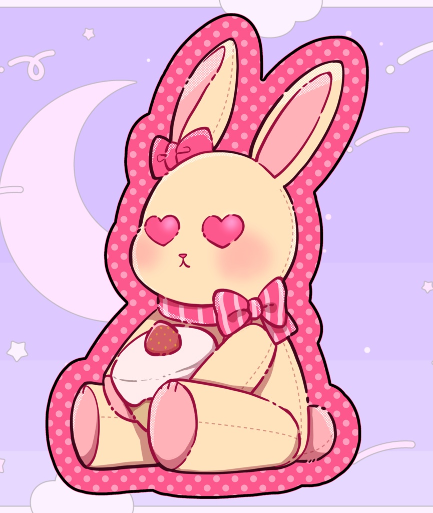 メイうさBIGクッション