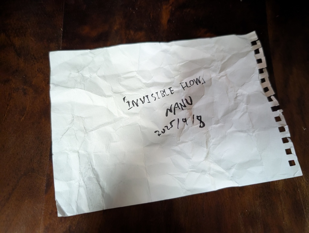 INVISIBLE FLOW