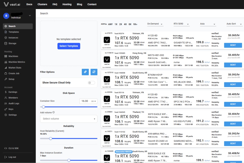 Vast.aiホスト専用自動インストールOS(NVIDIA GPU専用)
