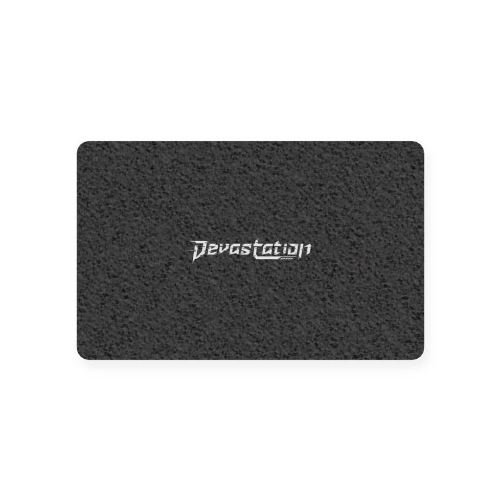 【Devastation photo : formality】カード