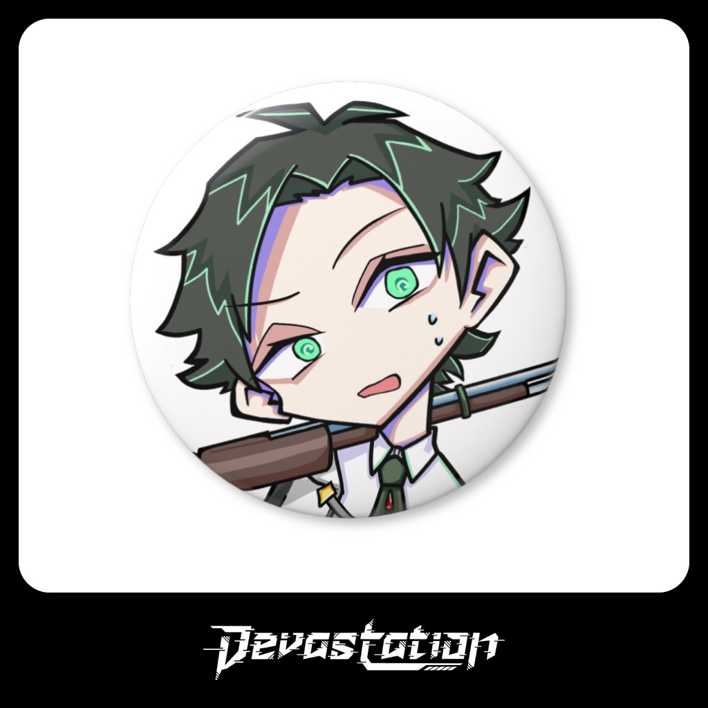 【Devastation】缶バッジ