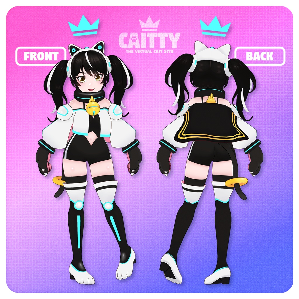 オリジナル3Dモデル『ケッティ』