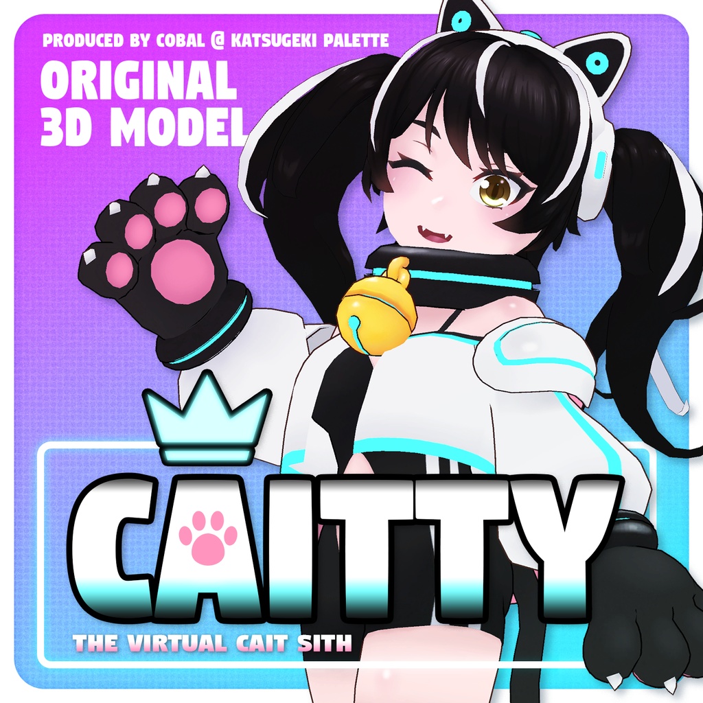 オリジナル３Dモデル『ケッティ』