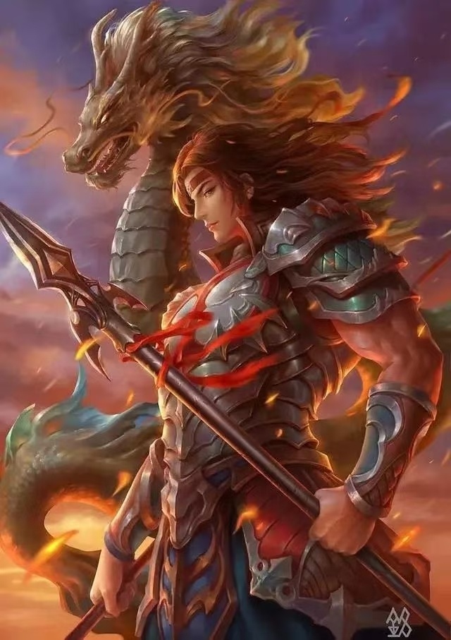 高精細壁紙の孤独な英雄趙子龍セットの三国志