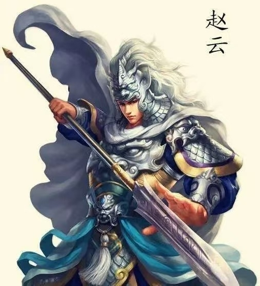 高精細壁紙の孤独な英雄趙子龍セットの三国志