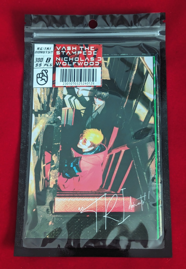VASH & WOLFWOOD POSTCARD 8pcs SET