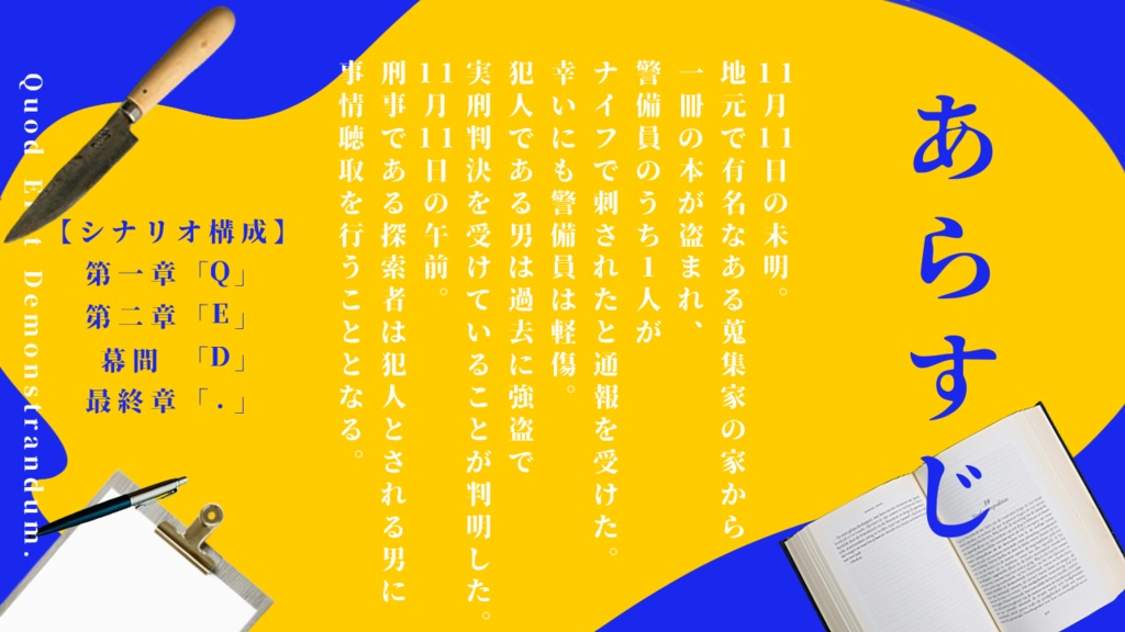 クトゥルフ神話TRPG【刑事Iの報告】