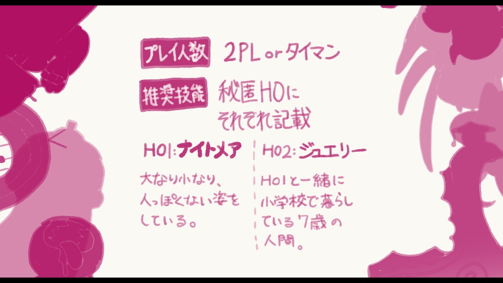 クトゥルフ神話TRPG非公式シナリオ集【宝石箱に悪夢いっぱい】