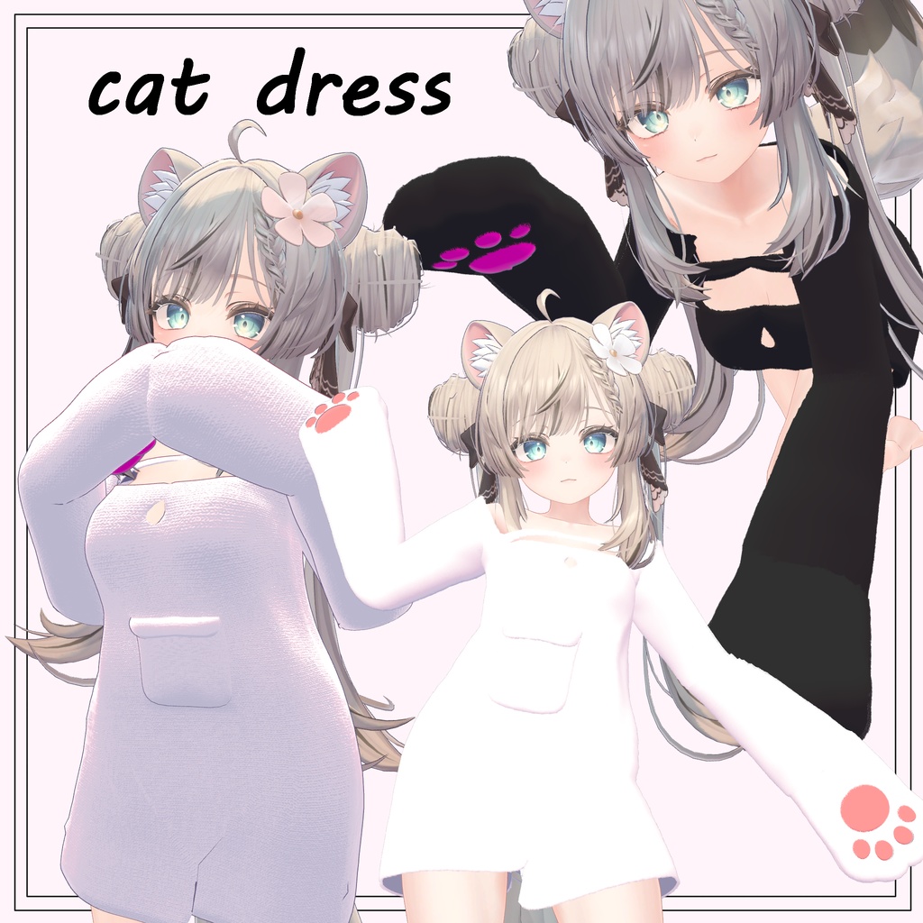 【マヌカ対応】Cat Dress
