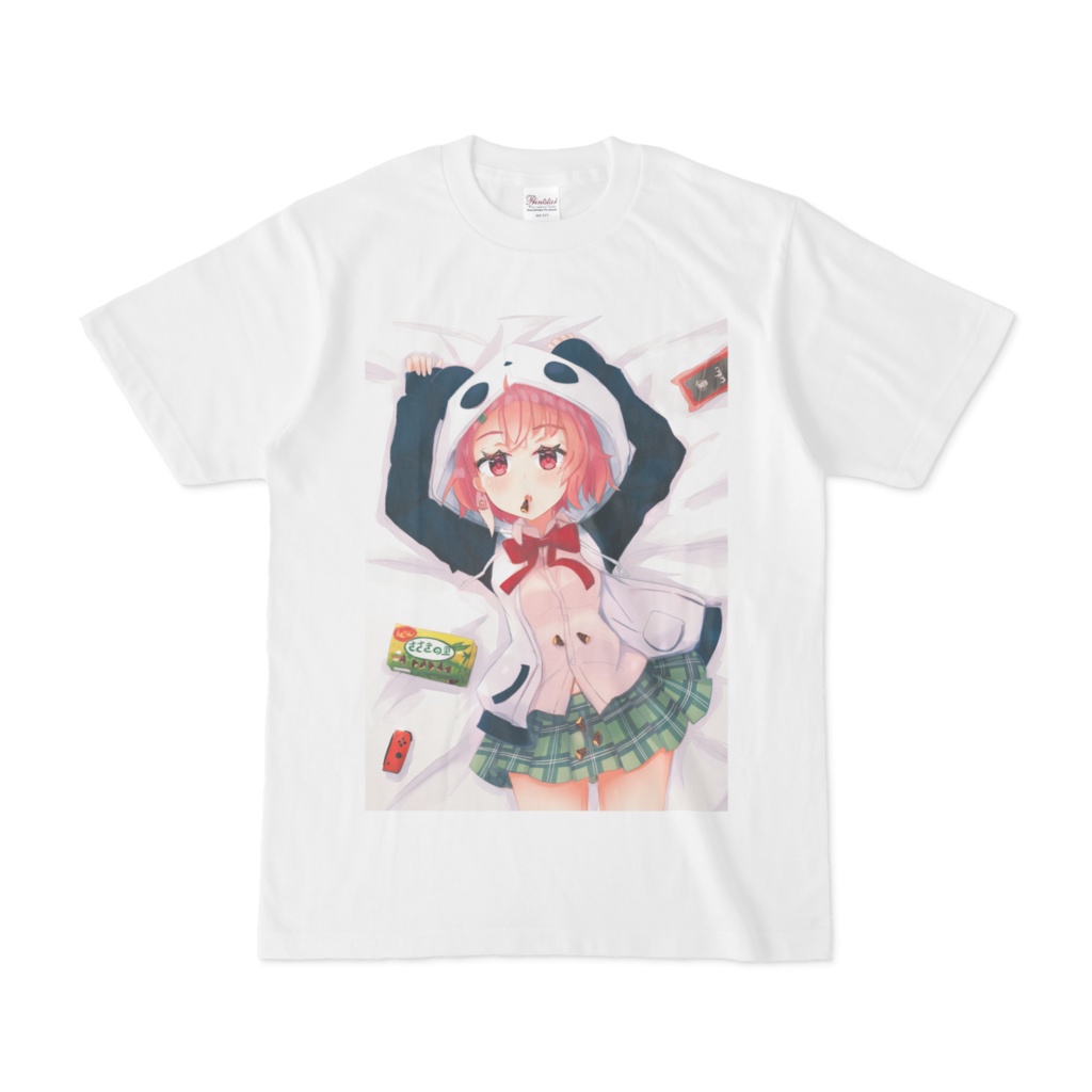 【非公式】笹木咲 Tシャツ- 白