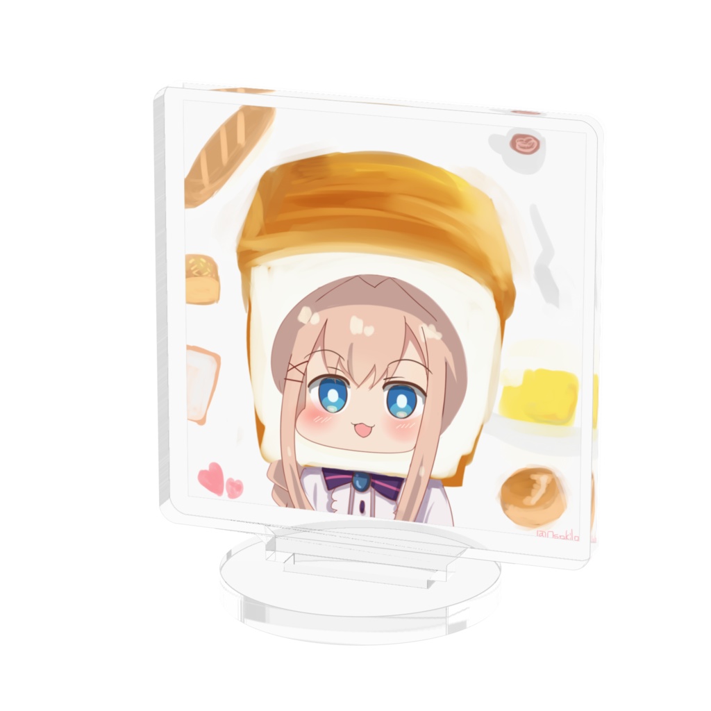  【非公式】鈴原るる Bread アクリルフィギュア Acrylic figure