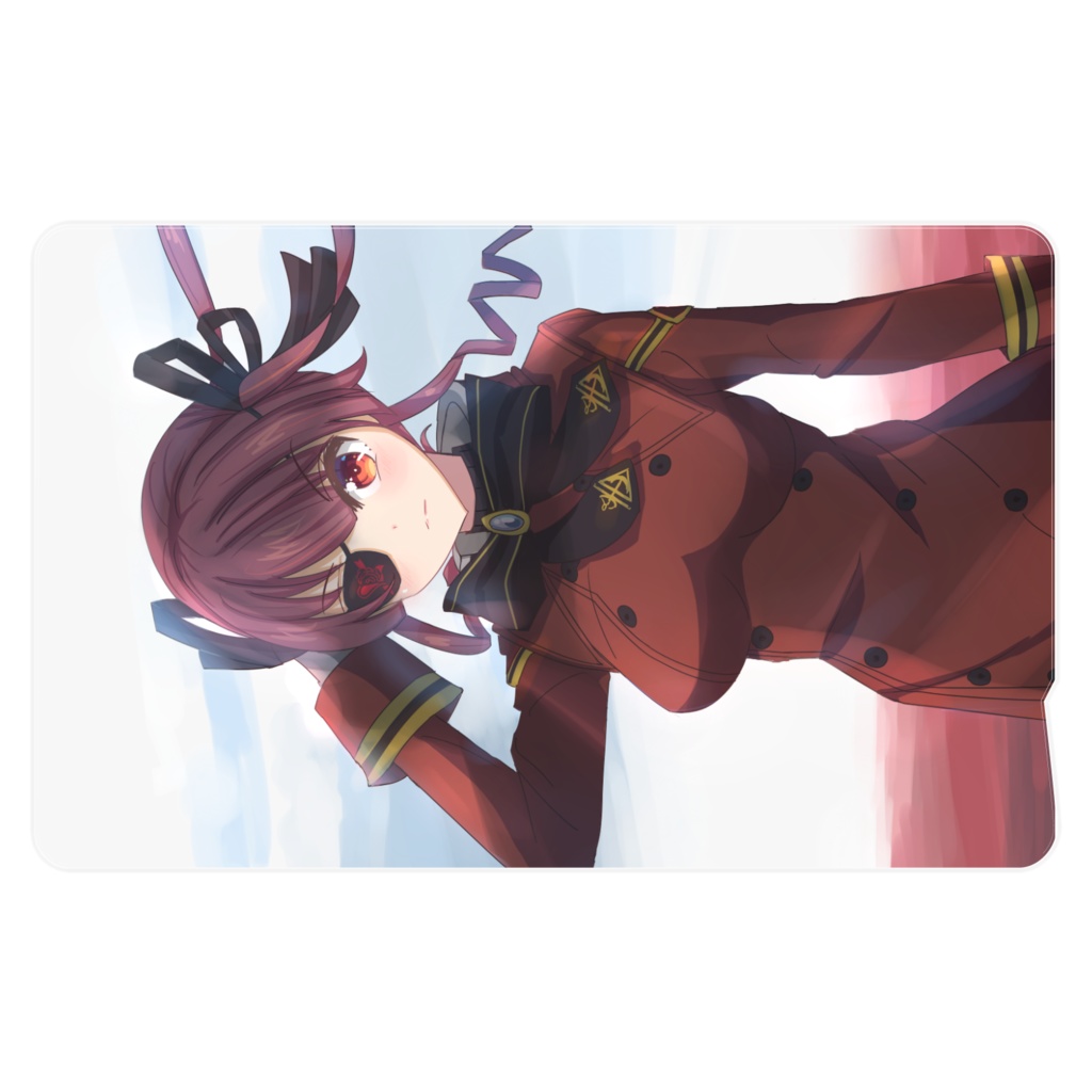 【非公式】宝鐘マリン 新世紀エヴァンゲリオン 葛城艦長VER. ICカードステッカー