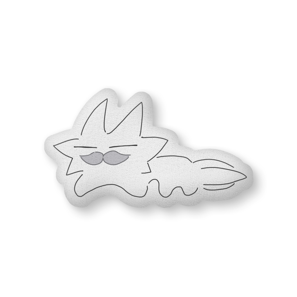 えらぶったぬーぱーるーぱークッション