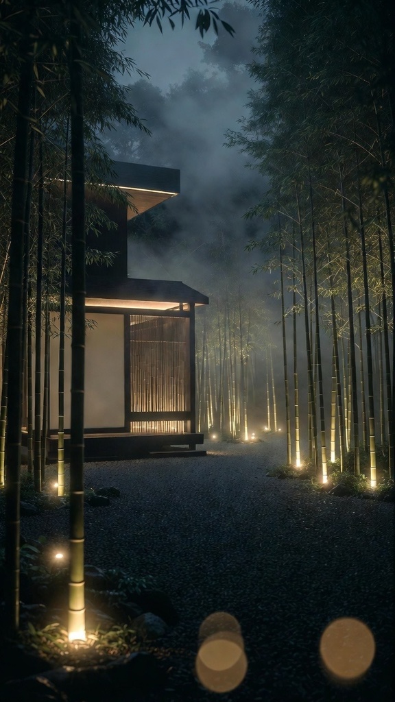 和風モダン壁紙セット|東海の静かな夜景×現代和室|Grok生成 高解像度100枚セット