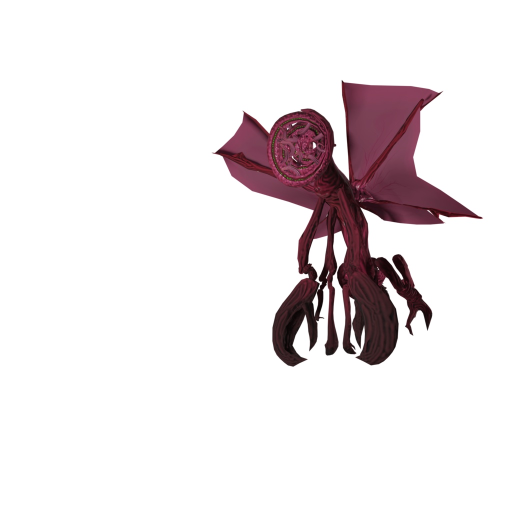 (無料png素材/VRM/UnityPackage)ミ=ゴ(商用利用/企業利用可能)