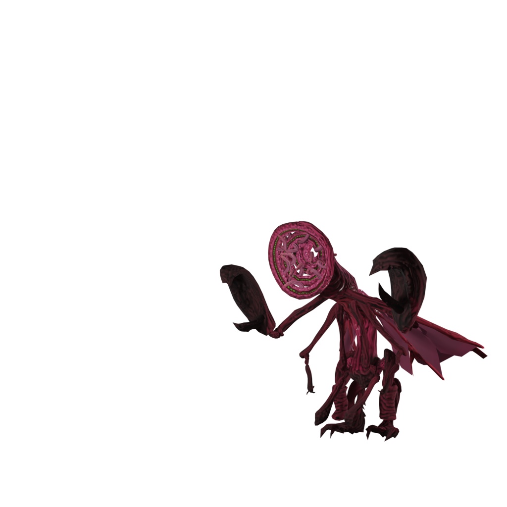 (無料png素材/VRM/UnityPackage)ミ=ゴ(商用利用/企業利用可能)