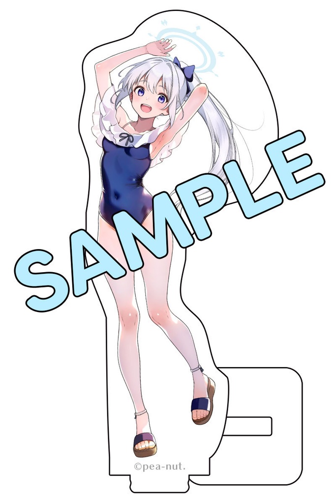 【数量限定販売/先着特典付き】新規イラスト ミヤコ水着 アクリルフィギュア
