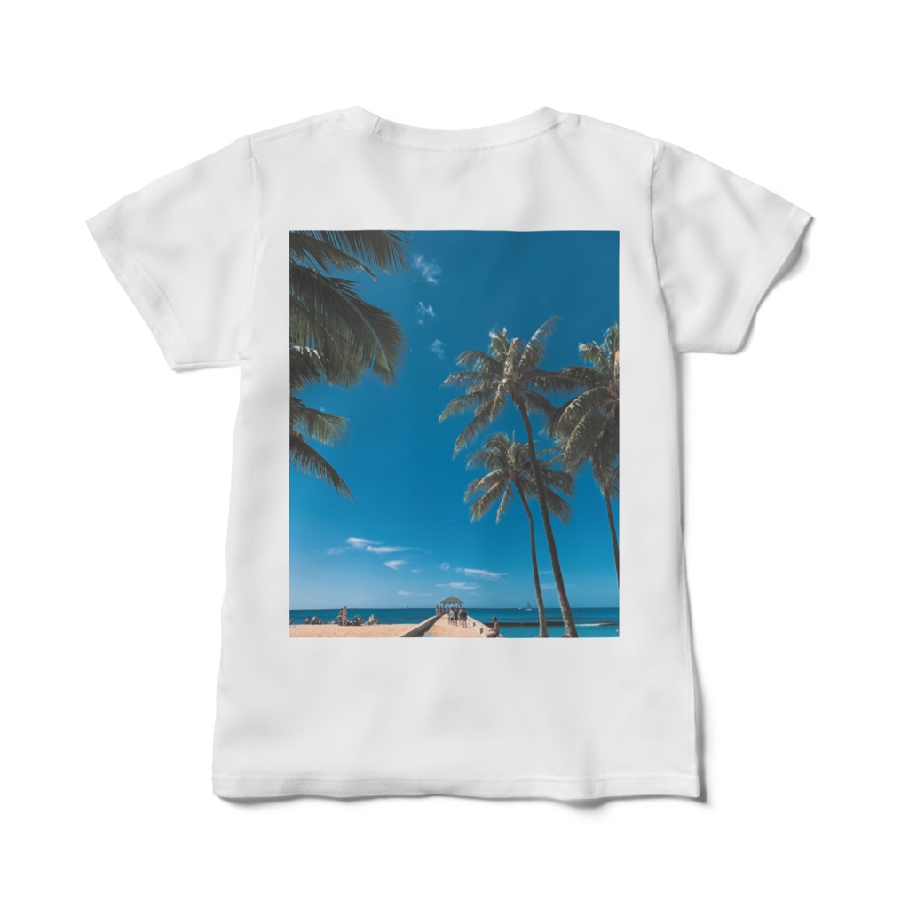 【バックプリント】マリンT