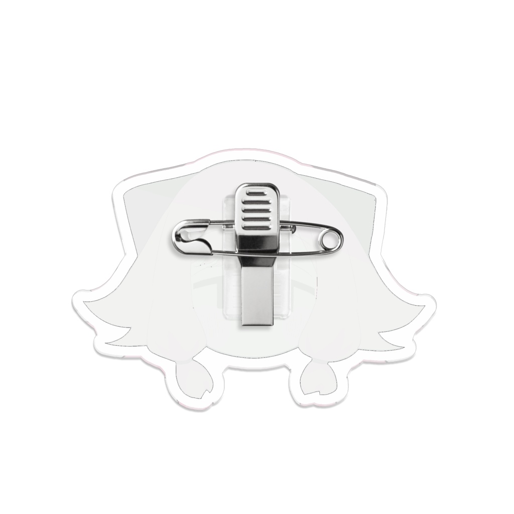 紅月ちかげ アクリルバッチ のんびり顔