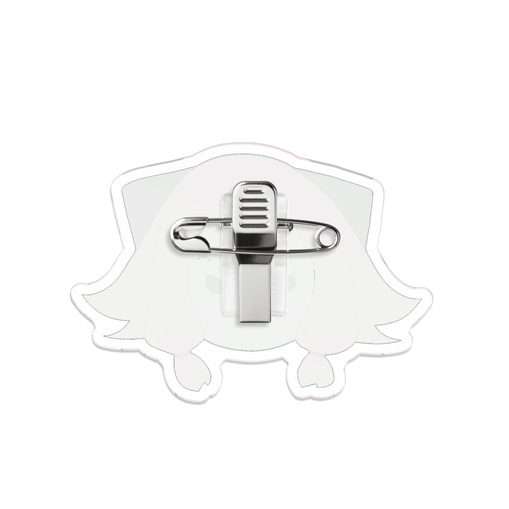 紅月ちかげ アクリルバッチ おこ顔