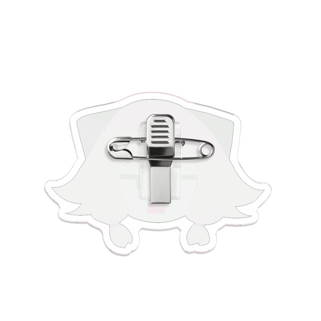 紅月ちかげ アクリルバッチ じと顔