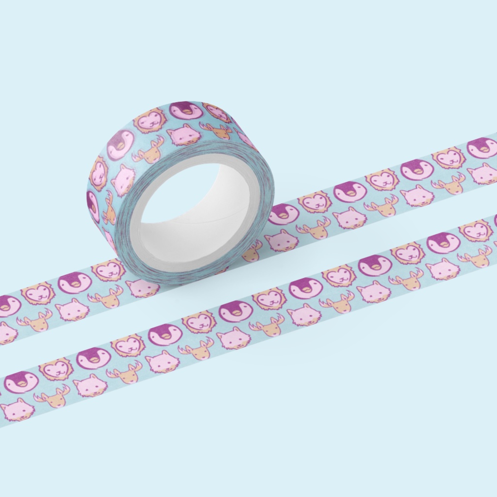 WithWith!!村マスキングテープ 15mm×5m