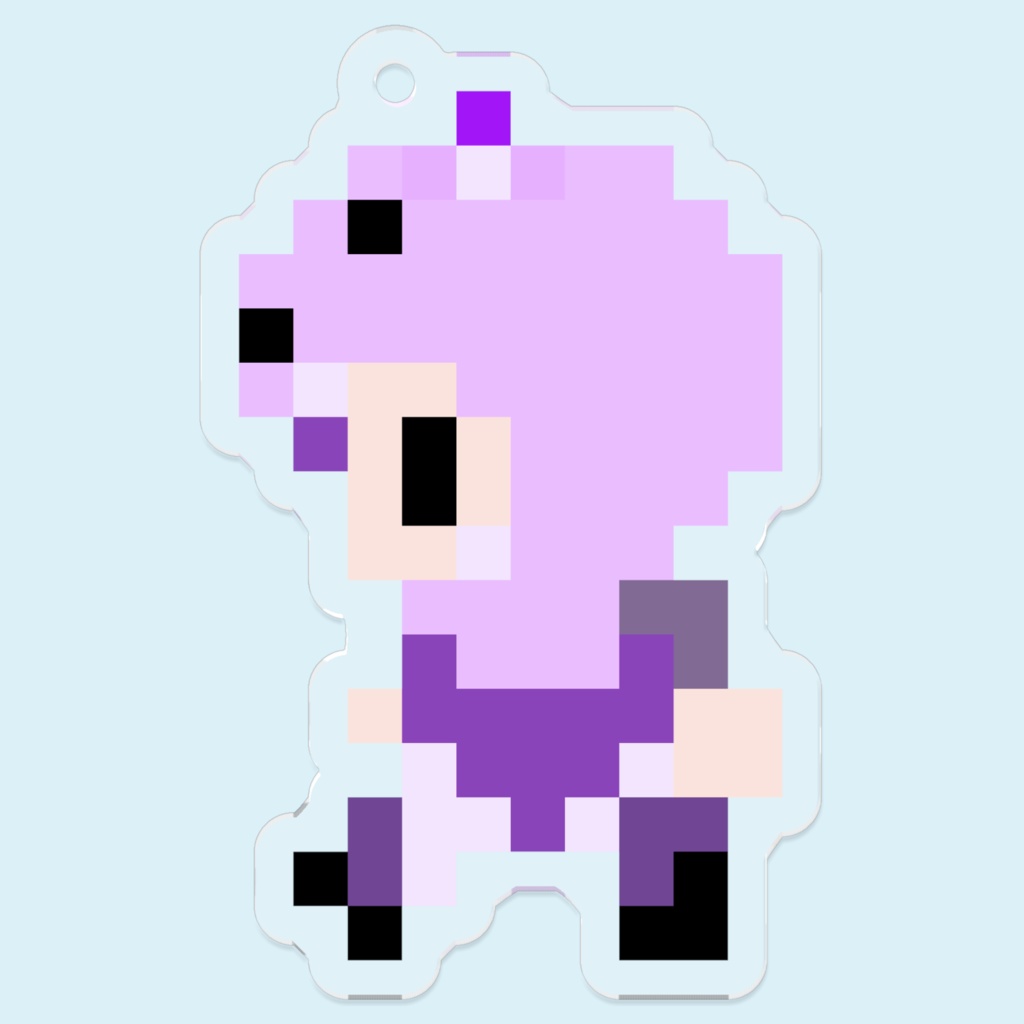 アクリルキーホルダー ドット絵Ver